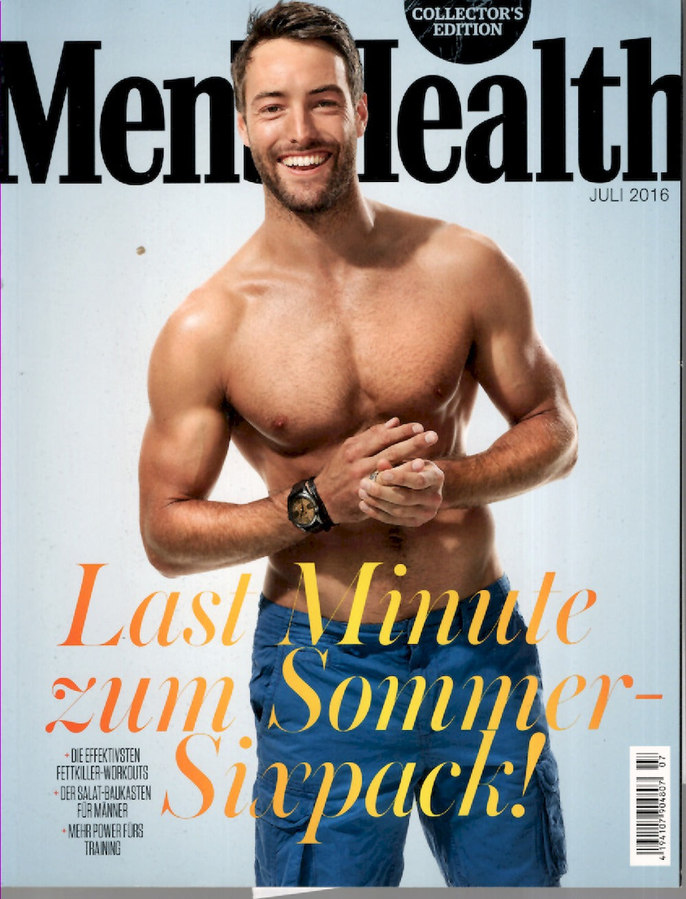 Mens Health Magazin Deutschland 2016-07 Dale Leisegang Edition