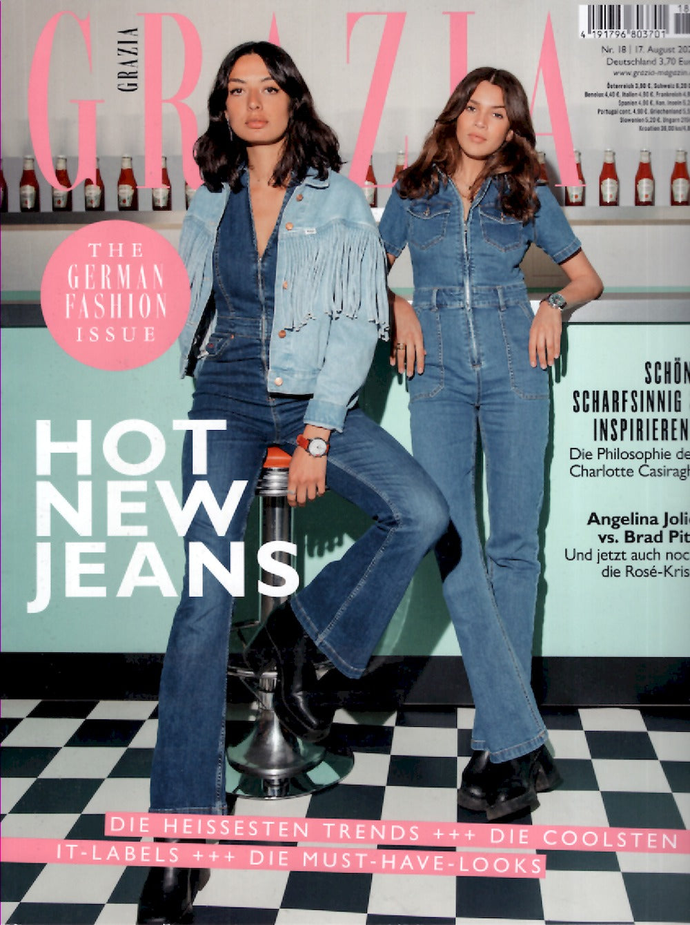 Grazia Magazin Deutschland 2023-18 Alyssa Cordes Gia Haupt Demi Moore Selena Gomez Alexa Chung