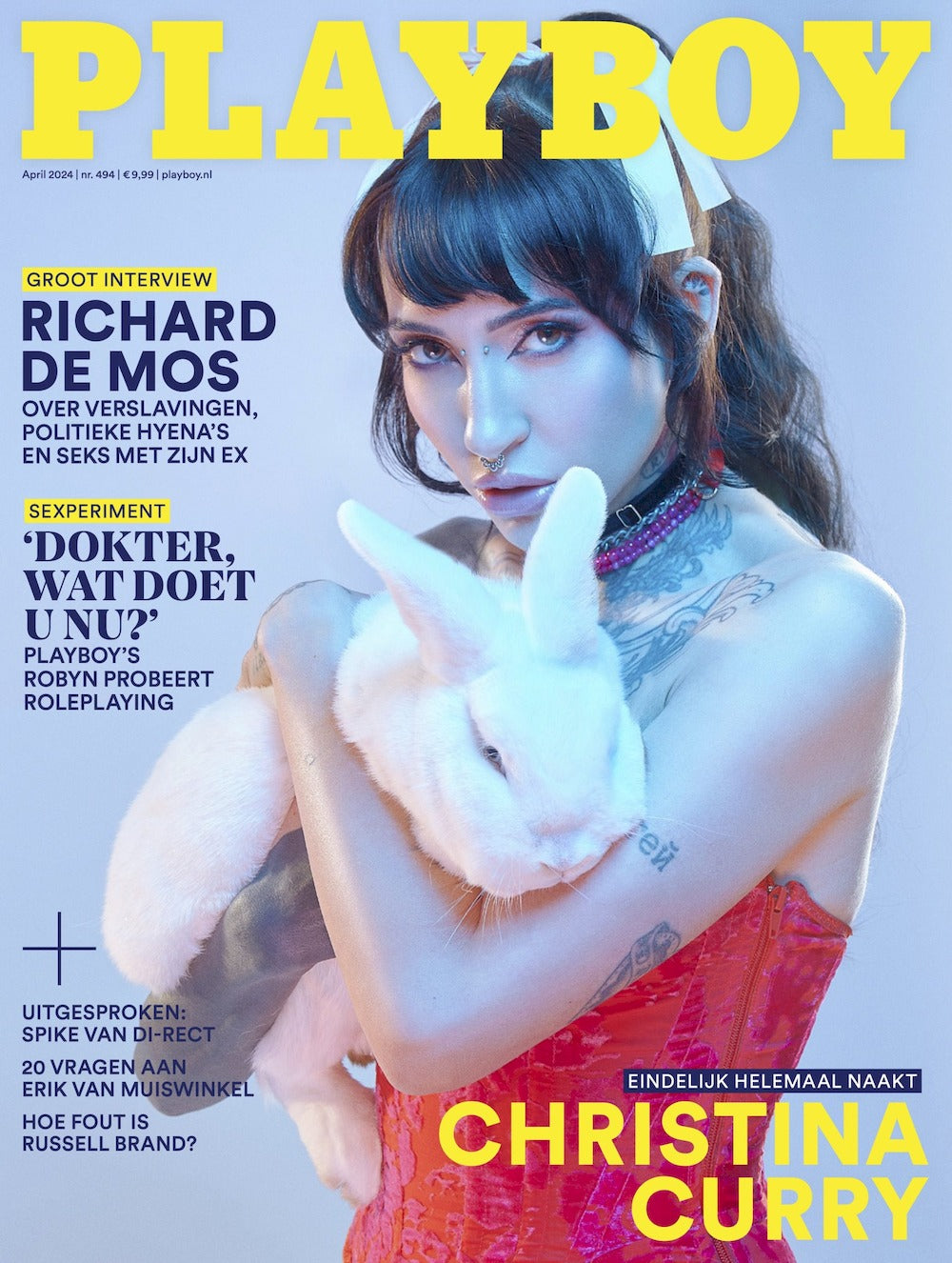 Playboy Magazin Niederlande 2024-04 Christina Curry