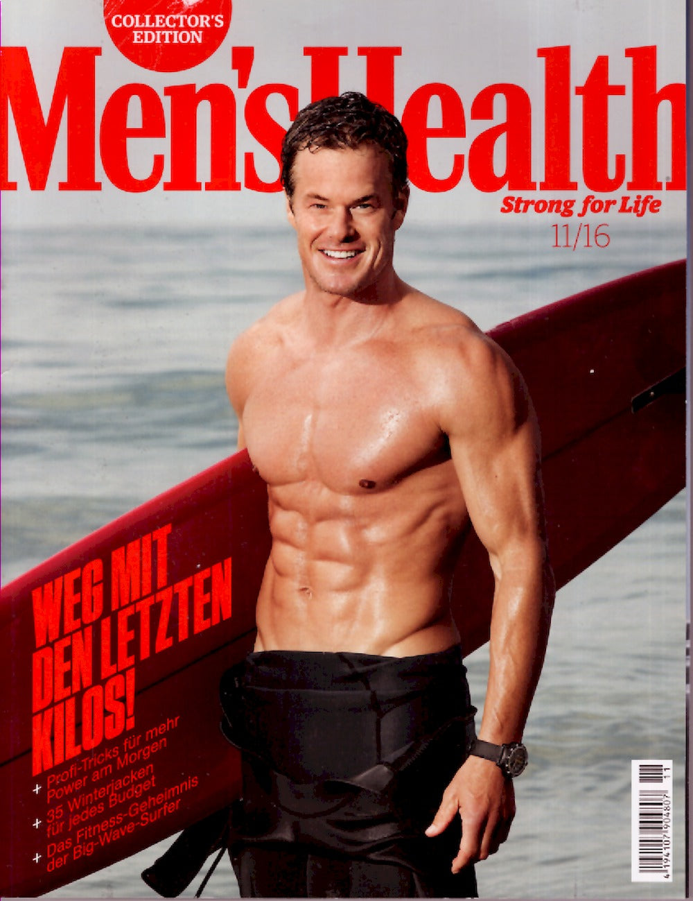 Mens Health Magazin Deutschland 2016-11 Alec Musser Edition
