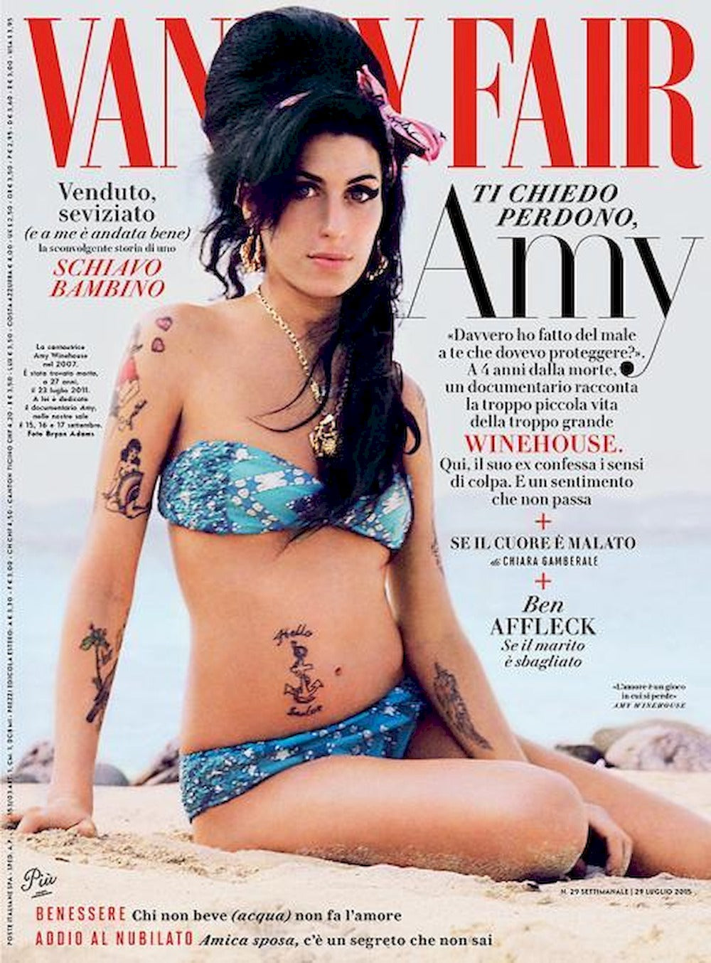 Vanity Fair Revista Italia 2015-29 Amy Winehouse Edición original