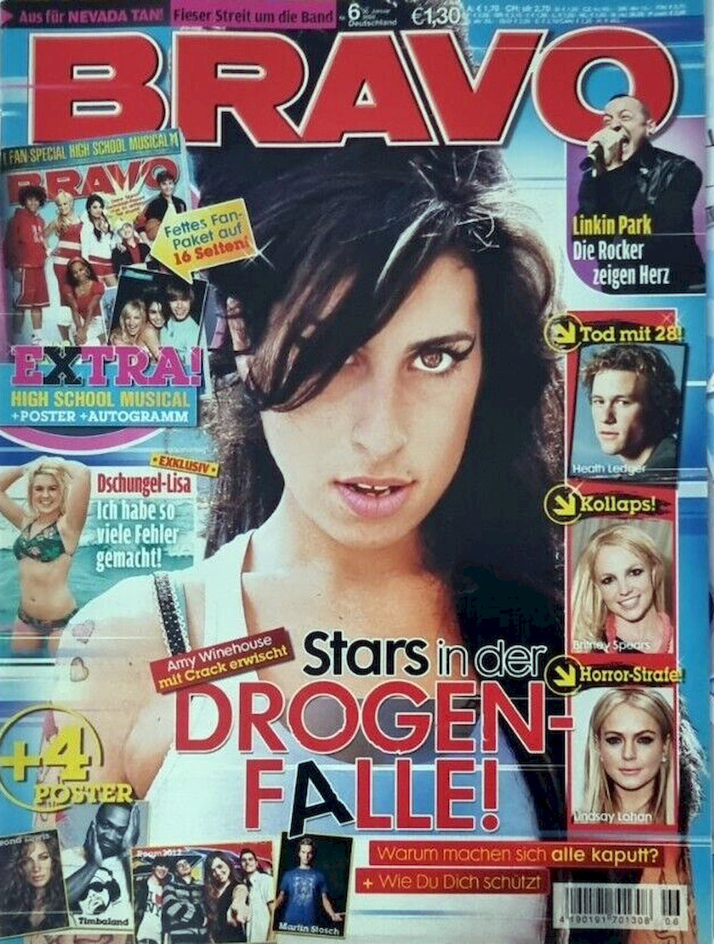 Bravo Magazin Deutschland 2008-06 Amy Winehouse