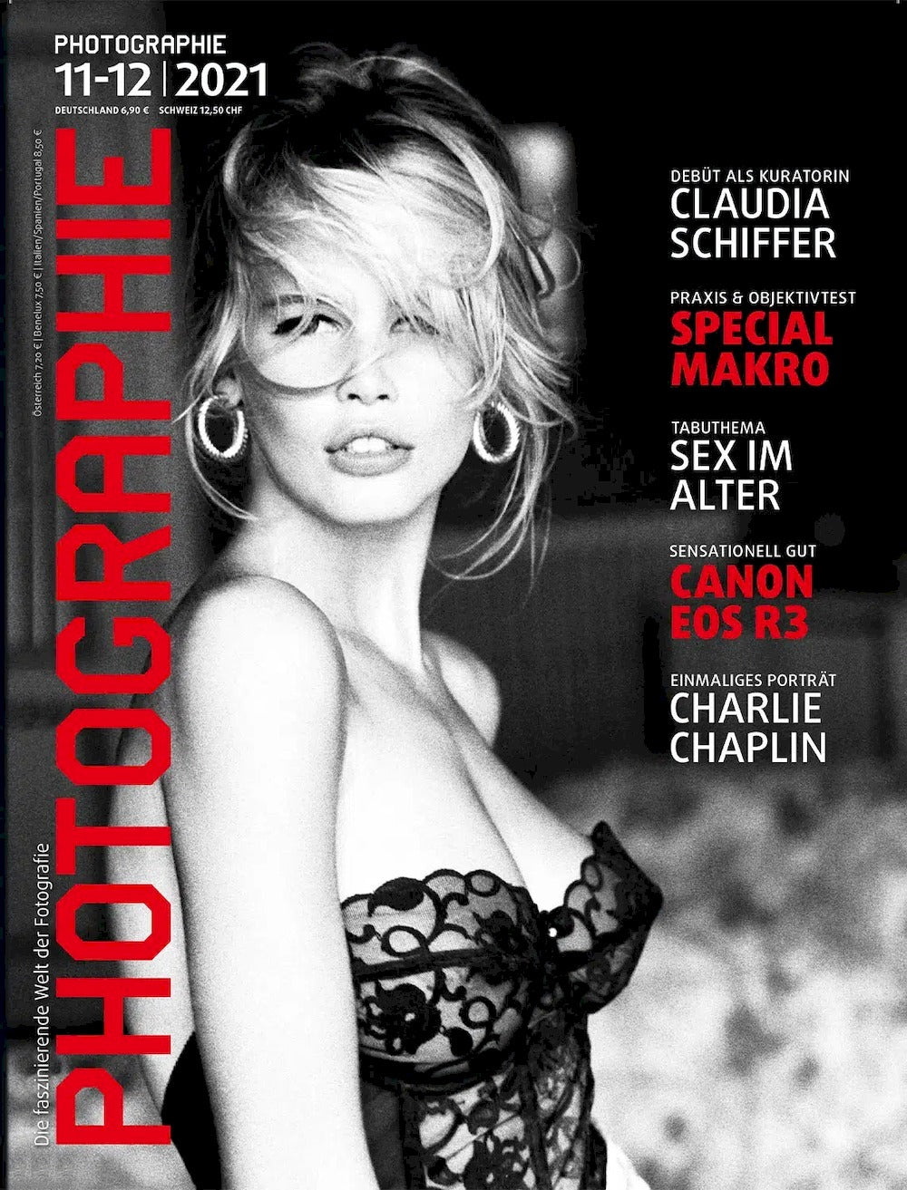 Photographie Magasin Tyskland 2021-11 – +12 Claudia Schiffer – Originalutgåva