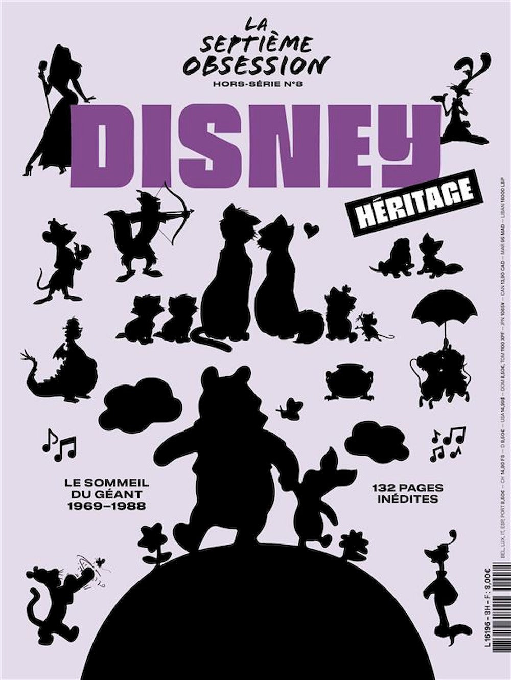 La Septieme Obsession Hors Serie Magazine France 2022 #8 Disney Heritage Original Print Issue