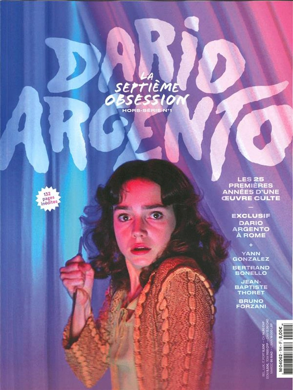 La Septieme Obsession Hors Serie Revista Francia 2020 #1 Dario Argento Edición original