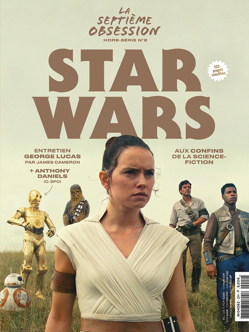 La Septieme Obsession Hors Serie Rivista Francia 2020 #2 Daisy Ridley Anthony Daniels Edizione originale