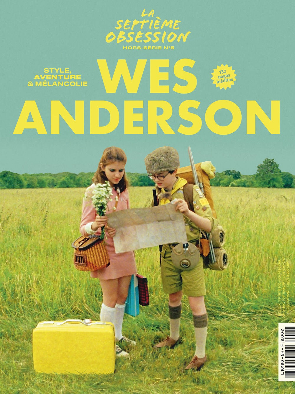 La Septieme Obsession Hors Serie Magazine France 2021 #5 Wes Anderson Original Print Issue Cover #1