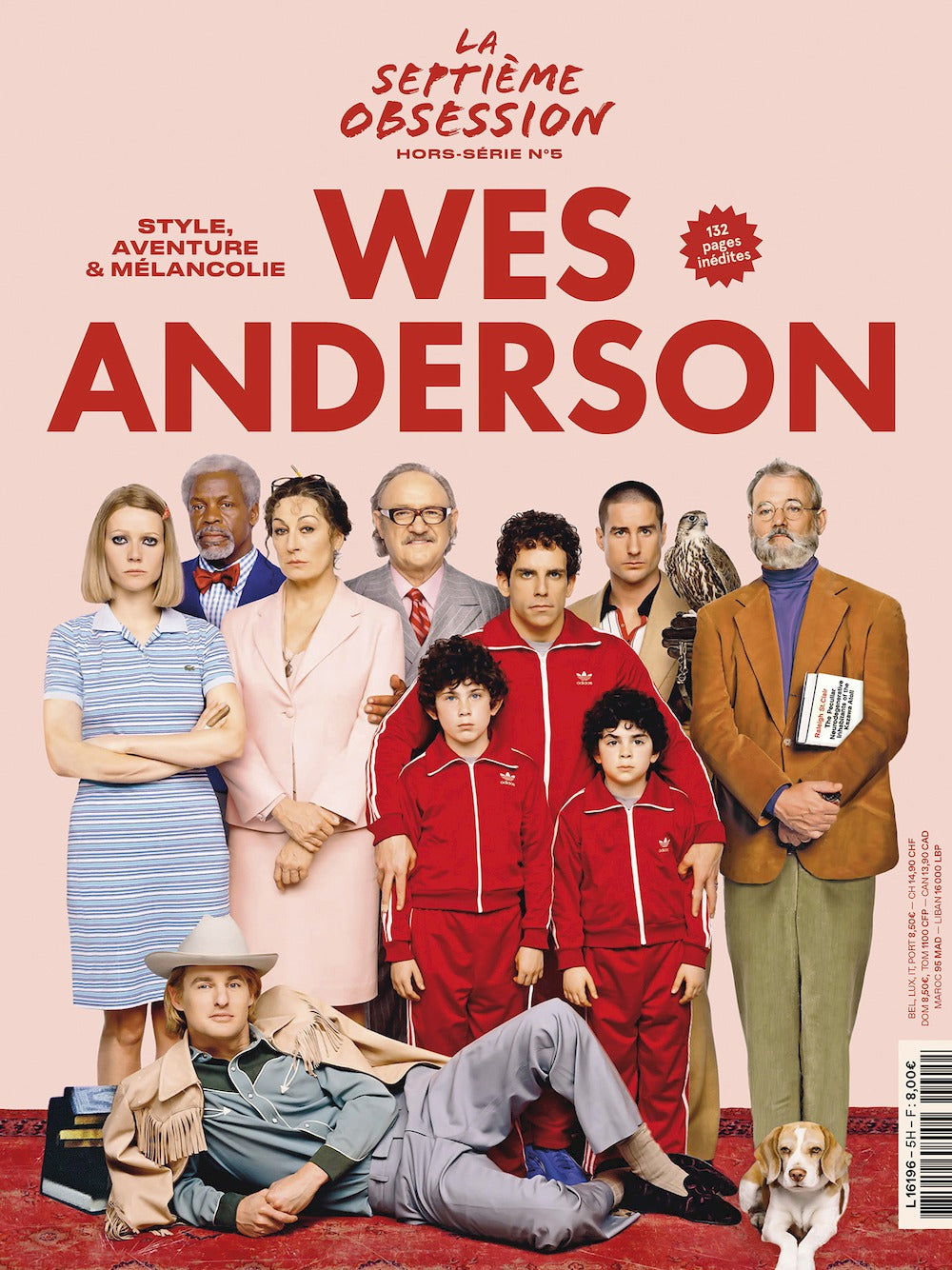 La Septieme Obsession Hors Serie Magazine France 2021 #5 Wes Anderson Bill Murray Gene Hackman Édition originale Cover #4