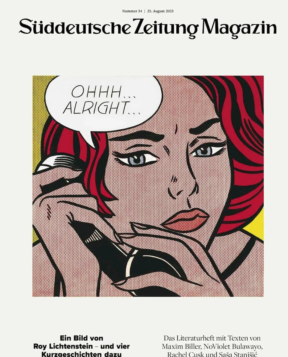 Süddeutsche Zeitung Magazin Deutschland 2023-34 Roy Lichtenstein