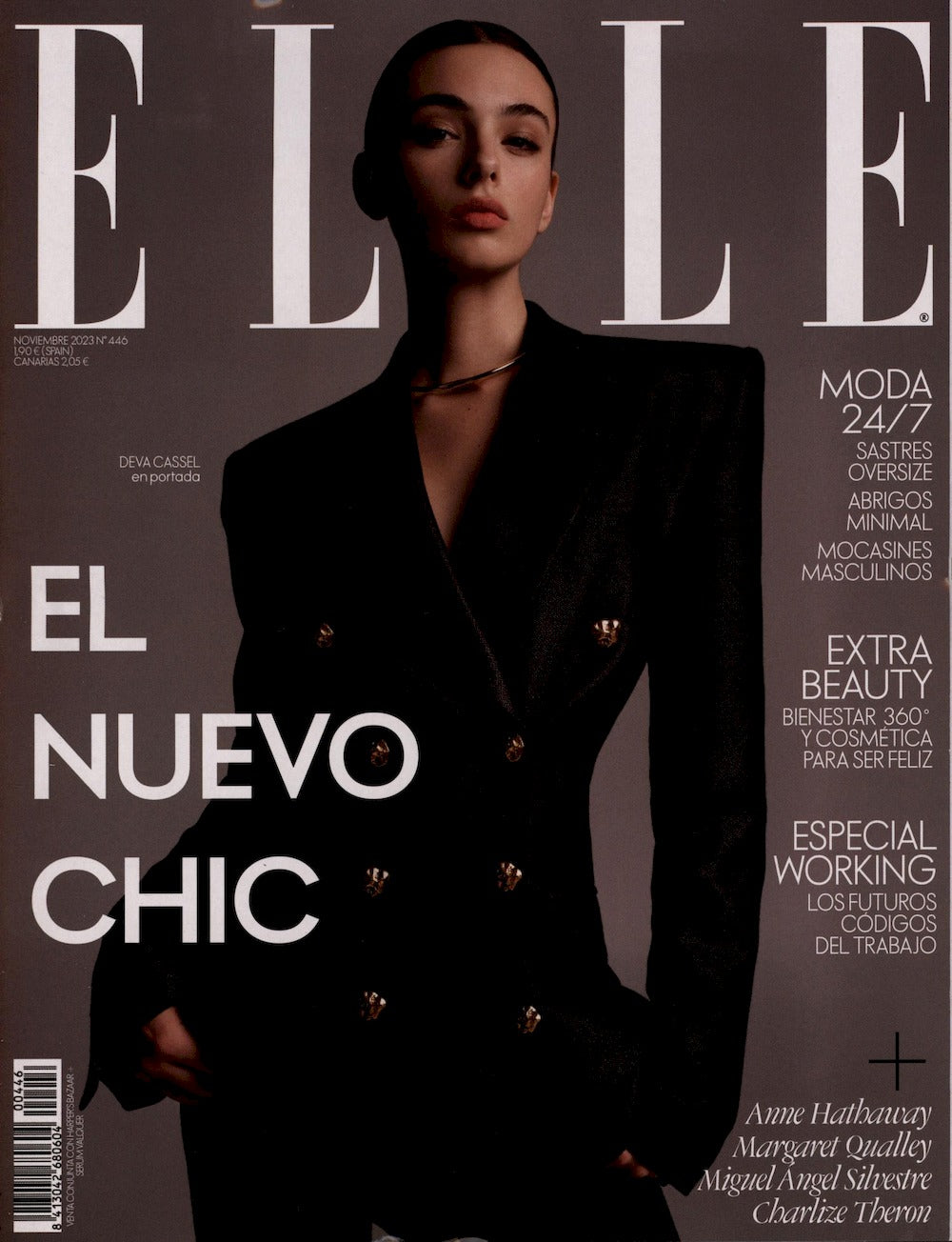 Elle Magazin Spanien 2023 #446 Deva Cassel