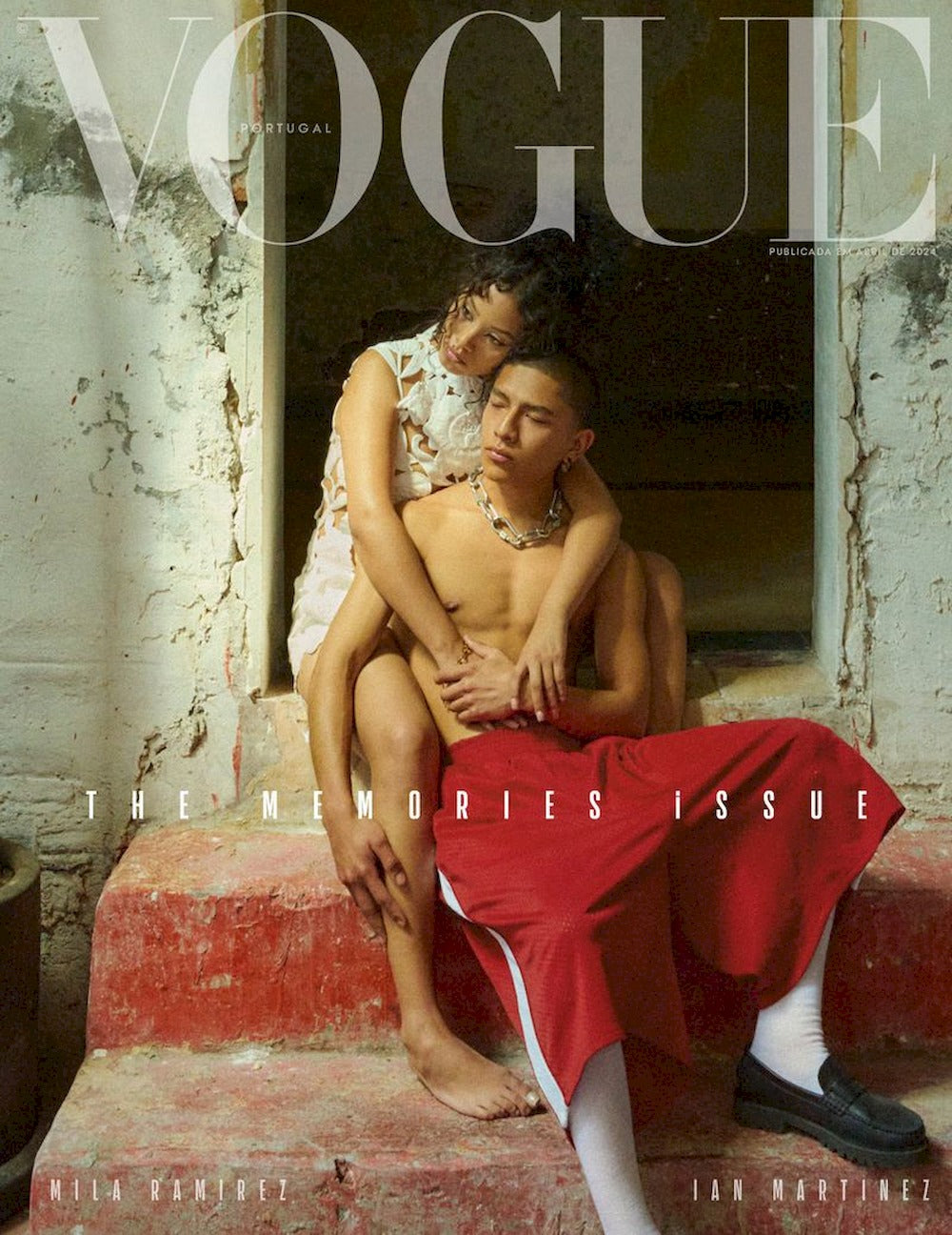 Vogue Revista Portugal 2024-04 Mila Ian Ramirez Edición original