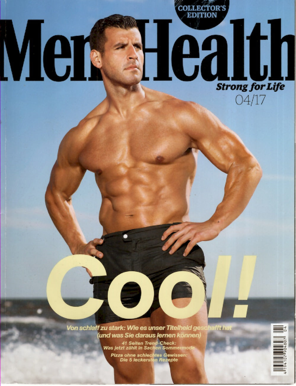 Mens Health Revista Alemanha 2017-04 BJ Gaddour Edition Edição original