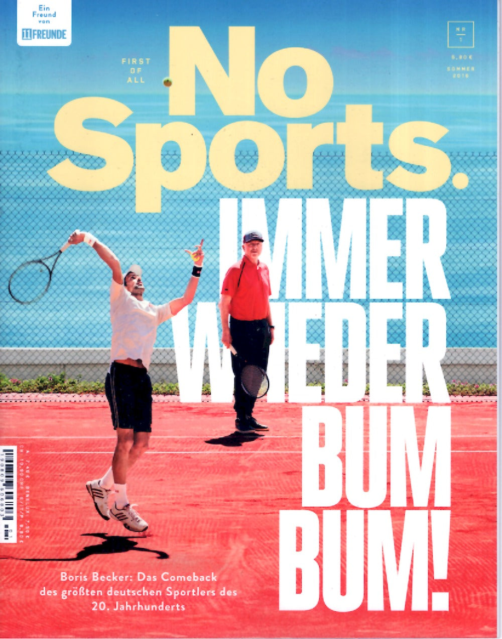 No Sports Magazin Deutschland 2016 #1 Boris Becker Muhammad Ali