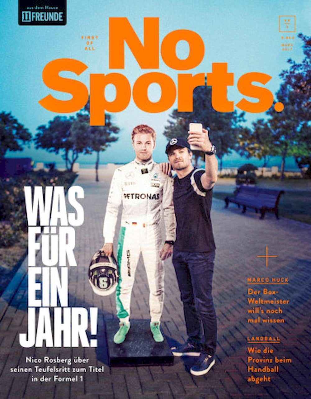 No Sports Magazine Allemagne 2017 #3 Nico Rosberg Marco Huck Édition originale