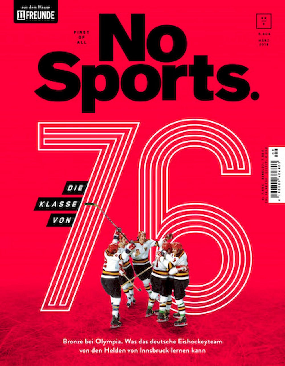No Sports Revista Alemania 2018 #9 Manuel Charr Edición original