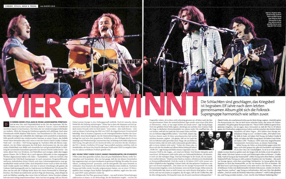 Musikexpress Magazin Deutschland 1999-12 Beck Campino Die Ärzte Metallica Crosby Stills Nash Young