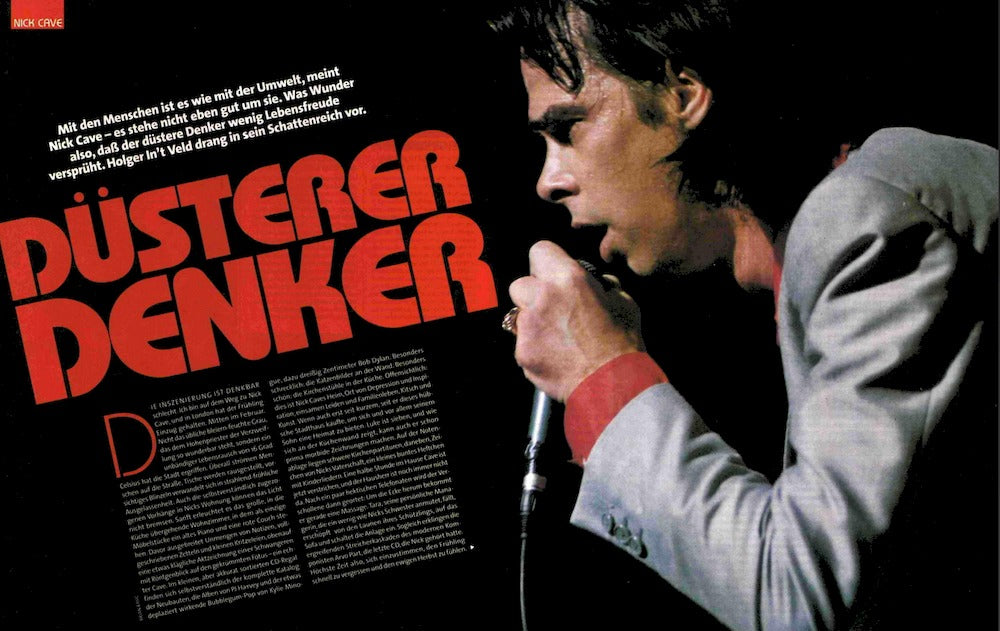 Musikexpress Magazin Deutschland 1998-04 Nick Cave James Iha Eric Clapton Quentin Tarantino