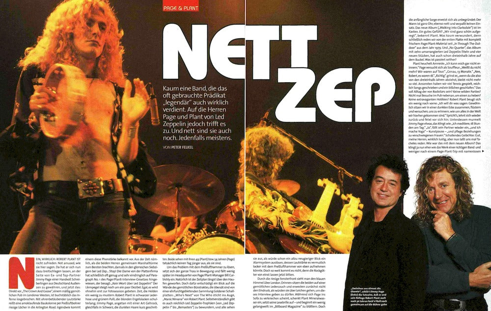 Musikexpress Magazin Deutschland 1998-05 Ärzte Massive Attack Led Zeppelin The Bates
