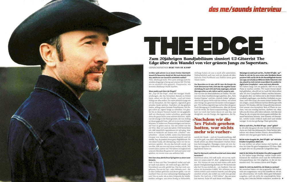 Musikexpress Magazin Deutschland 1998-12 Jewel Kilcher Beck U2 The Edge Andy Warhol