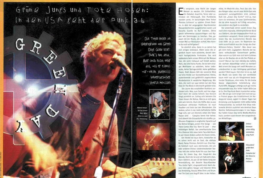 Musikexpress Magazin Deutschland 1995-02 Bob Marley Green Day Slash Fury Simple Minds