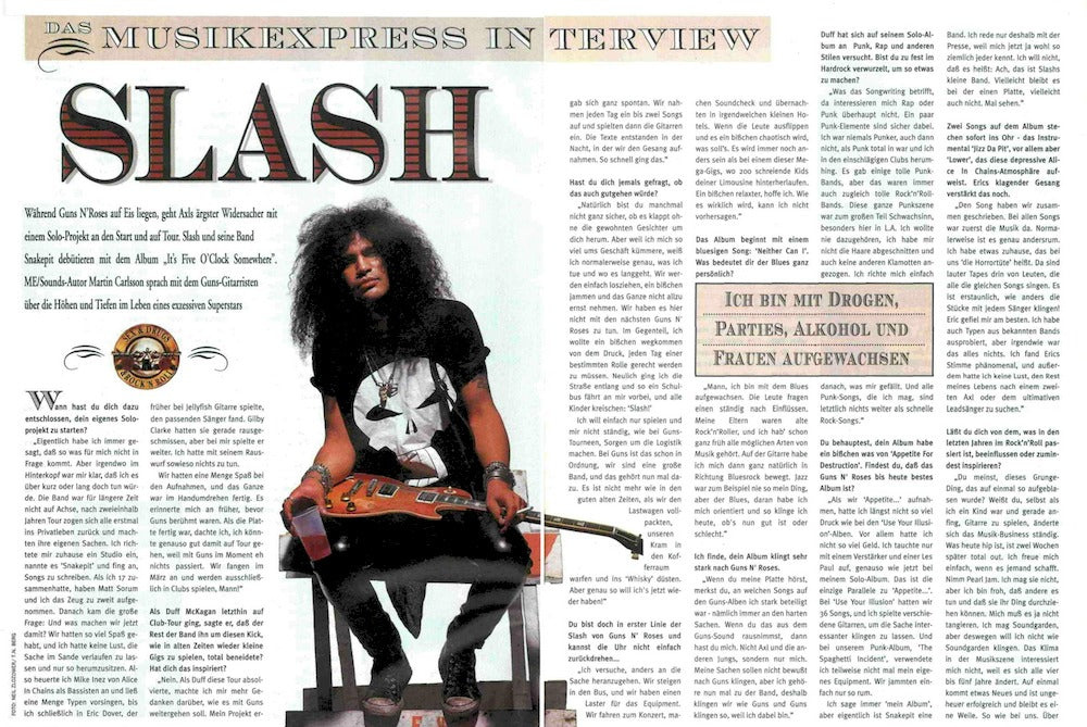 Musikexpress Magazin Deutschland 1995-02 Bob Marley Green Day Slash Fury Simple Minds