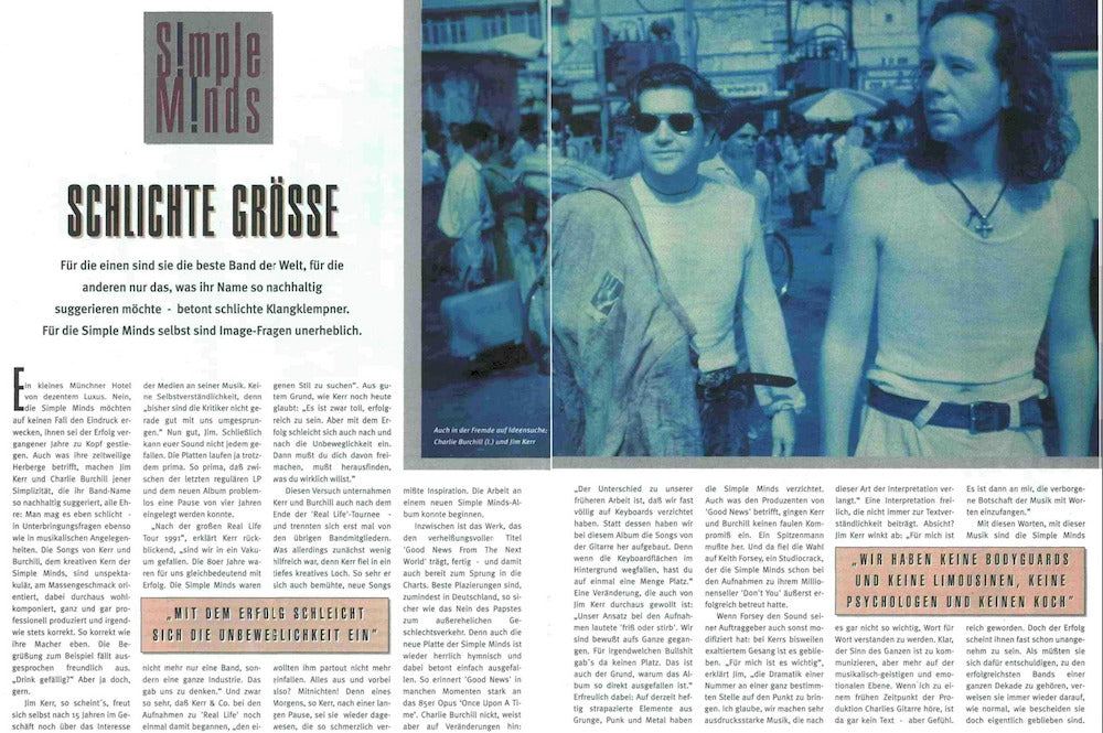 Musikexpress Magazin Deutschland 1995-02 Bob Marley Green Day Slash Fury Simple Minds
