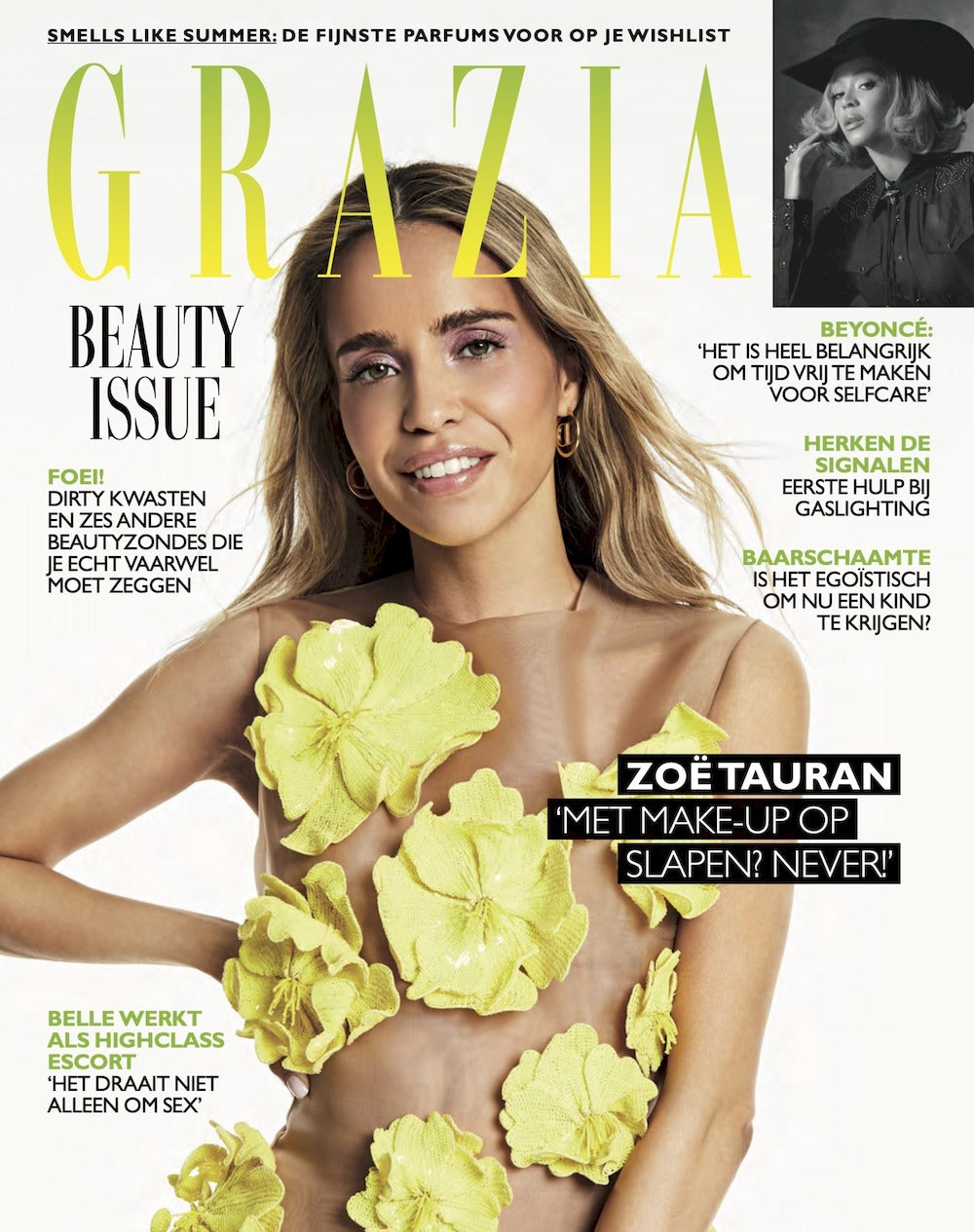 Grazia Tijdschrift Nederland 2024-03 Zoë Tauran Beyonce Originele uitgave