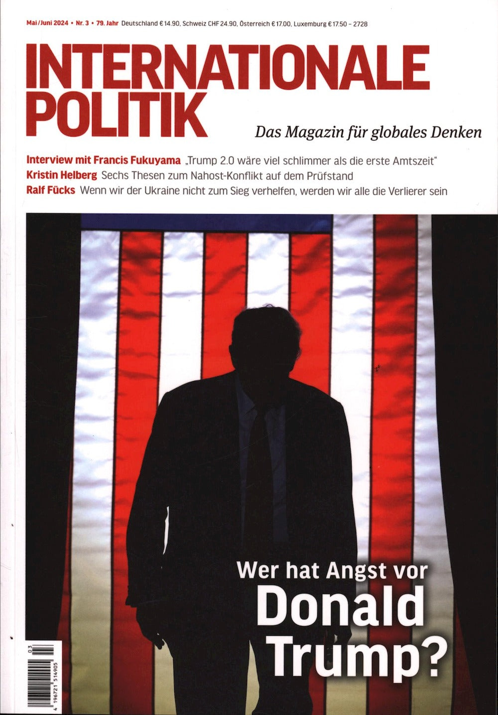 Internationale Politik Lehti Saksa 2024-03 – Donald Trump – Alkuperäinen painos