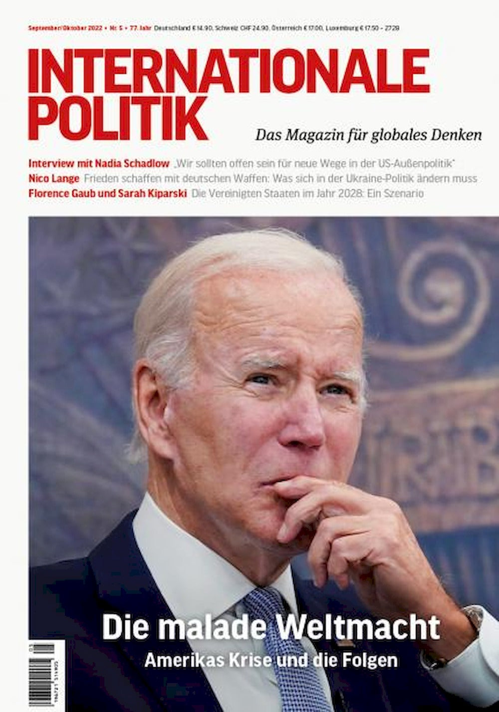 Internationale Politik Magazin Deutschland 2022-05 Joe Biden