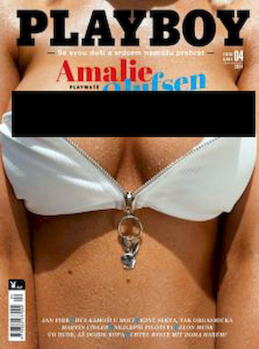 Playboy Revista Czechia 2024-04 Amalie Olufsen Edición original