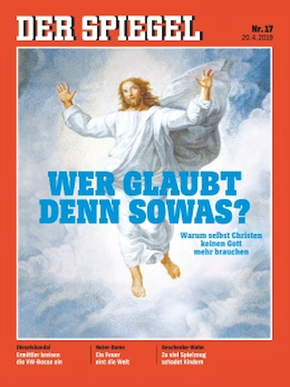 Der Spiegel Magazin Deutschland 2019-17 Jesus Notre-Dame