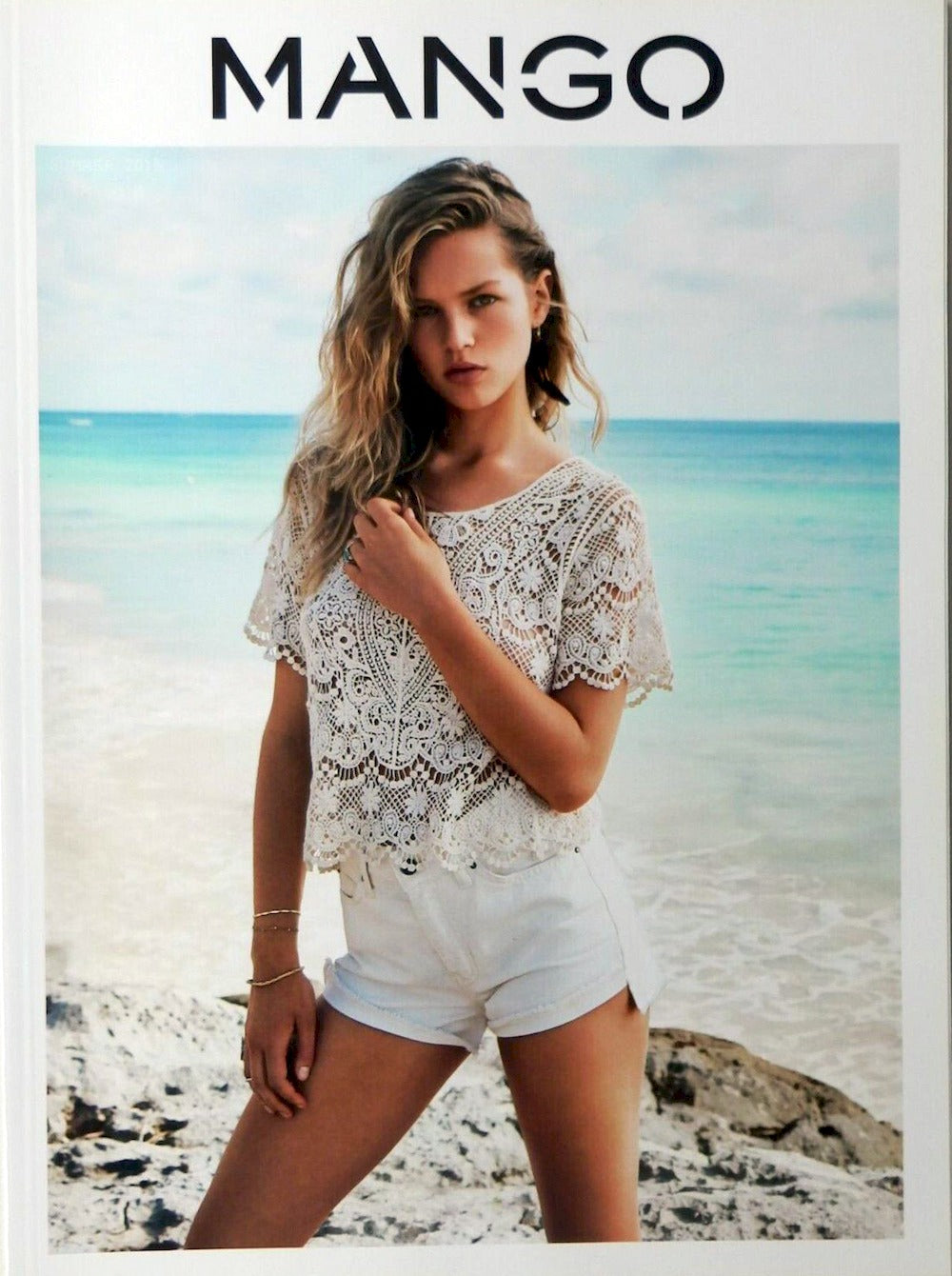 Mango Lookbook Saksa 2015 Anna Ewers Alkuperäinen painos