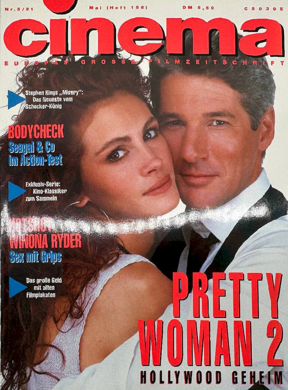 Cinema Magazin Deutschland 1991-05 Julia Roberts Richard Gere