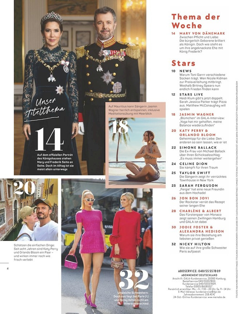 Gala Magazin Deutschland 2024-19 Mary Donaldson Chris Hemsworth Jodie Foster