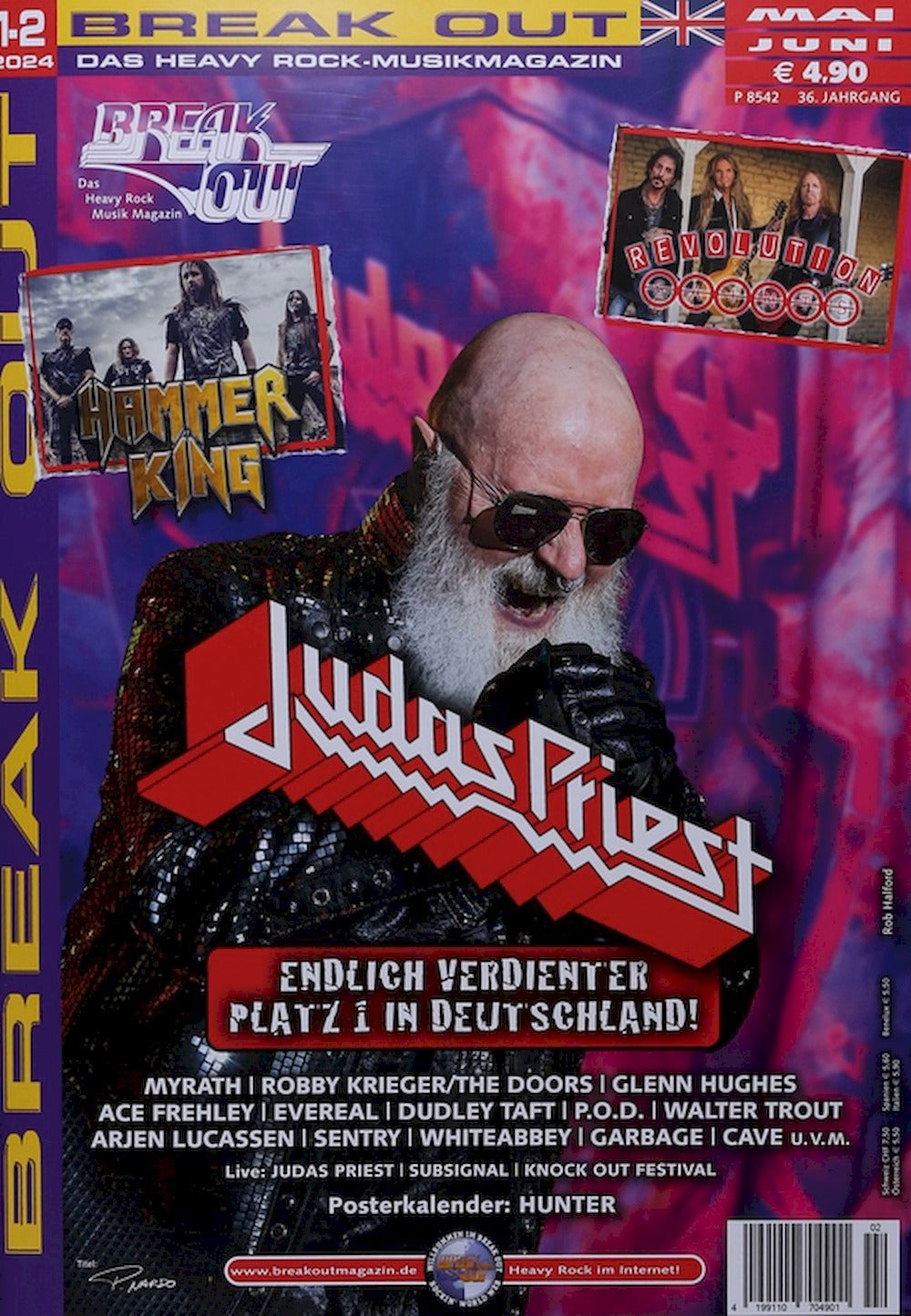 Break Out Magazin Deutschland 2024-01+02 Judas Priest