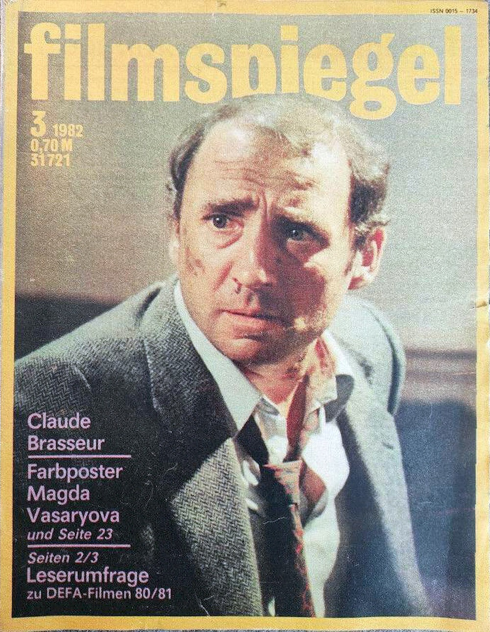 Filmspiegel Magazin Deutschland 1982-03 Claude Brasseur