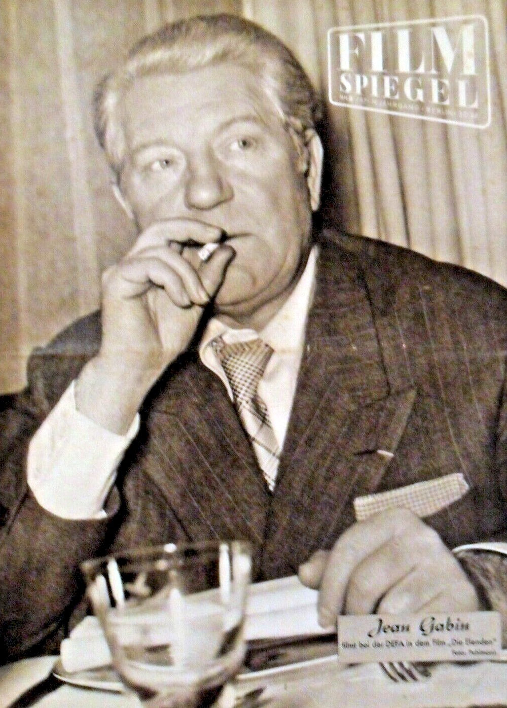 Filmspiegel Lehti Saksa 1957-09 – Jean Gabin Tinko Ekkehard Schall Bernard Blier – Alkuperäinen painos