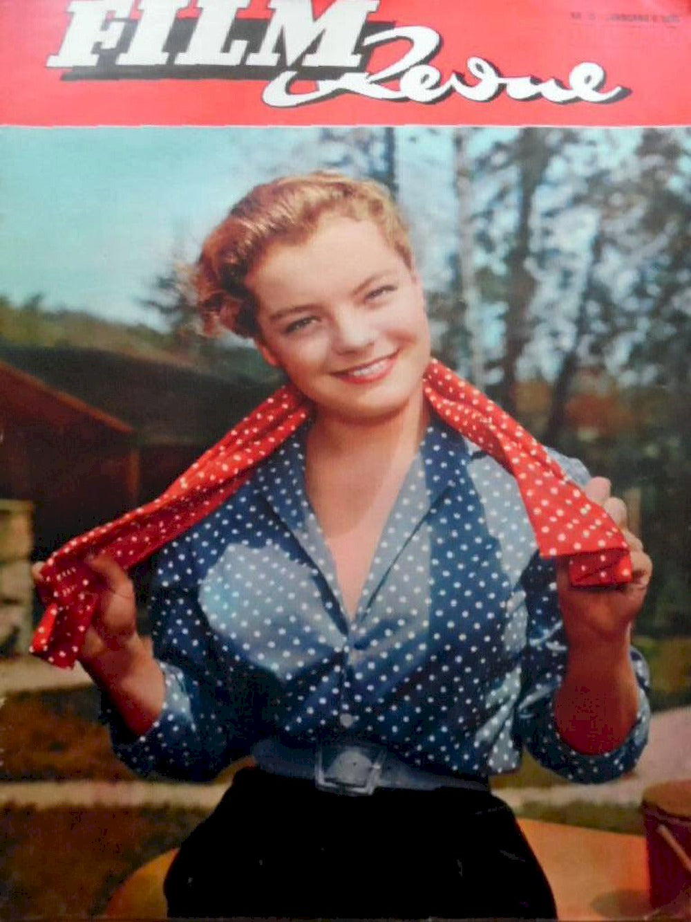 Film Revue Magazine Germany 1955-15 – Romy Schneider – Original Print Issue