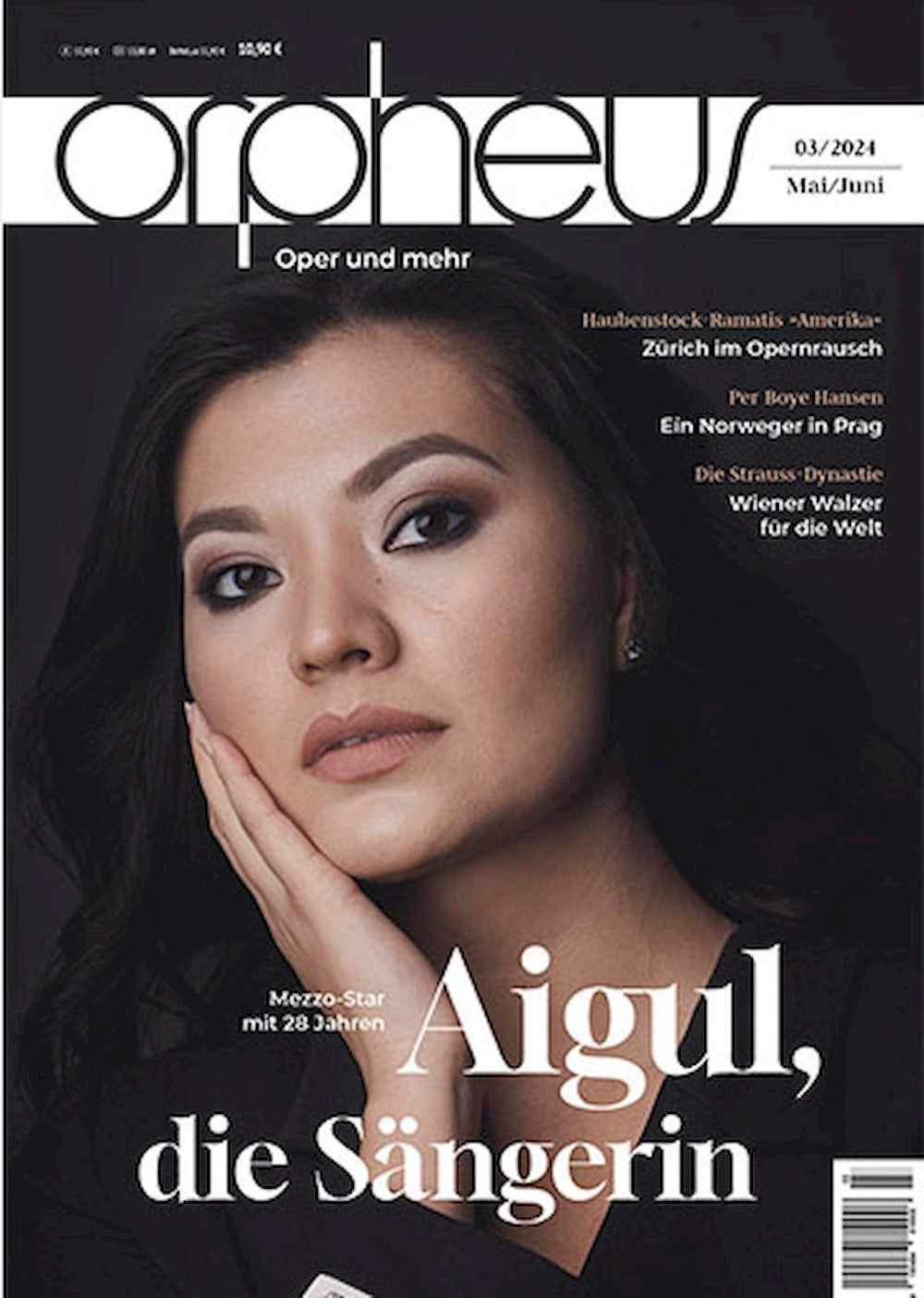 Orpheus Revista Alemania 2024-03 Aigul Akhmetshina Per Boye Hansen Strauss Edición original
