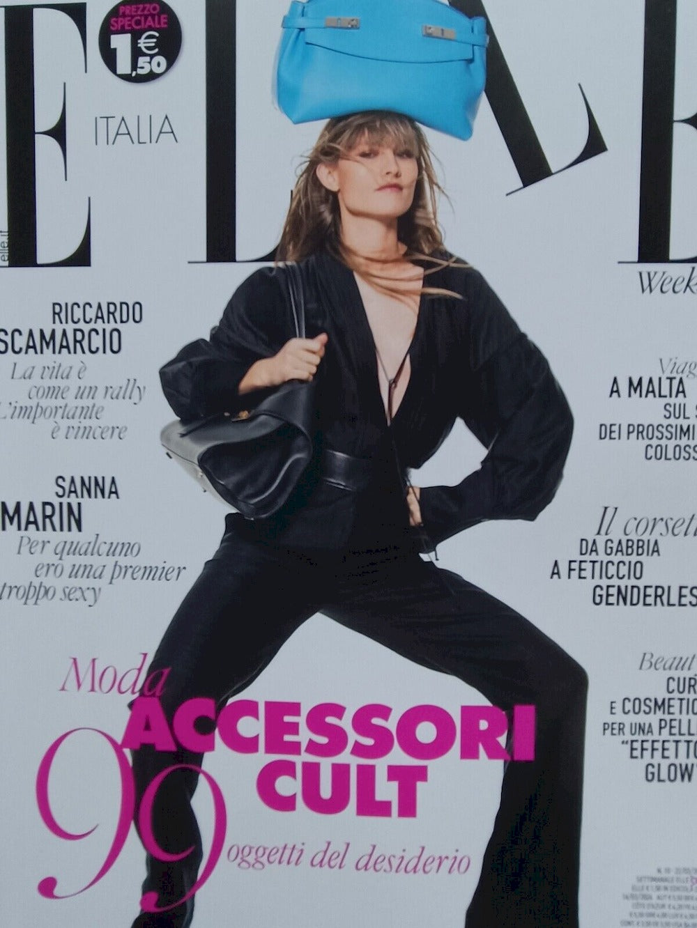 Elle Lehti Italia 2024-10 Klara Kristin Alkuperäinen painos