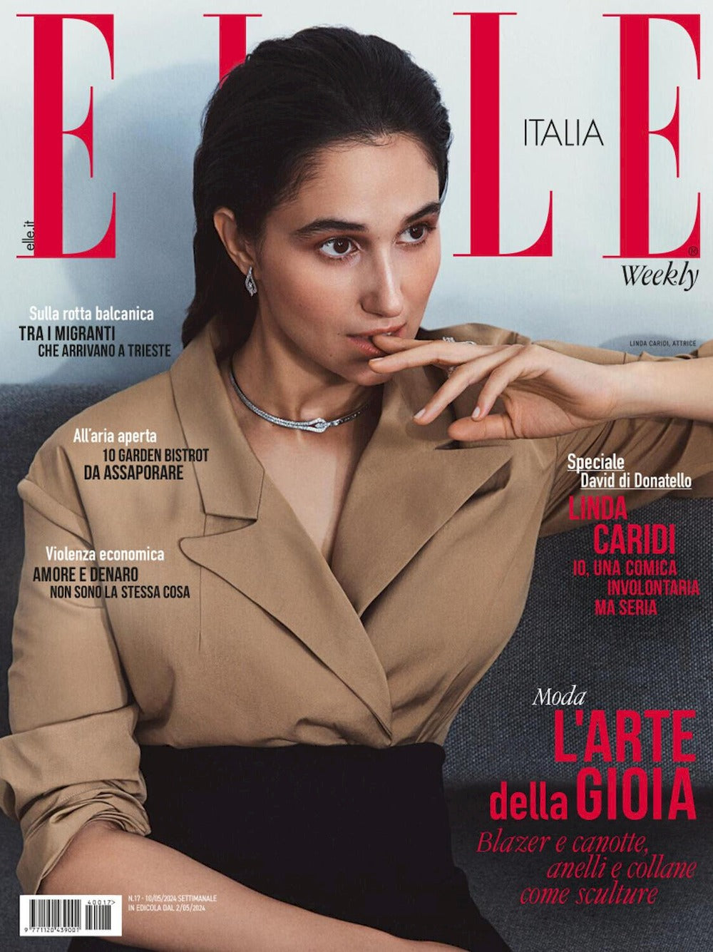 Elle Magasin Italien 2024-17 Linda Caridi Originaludgave