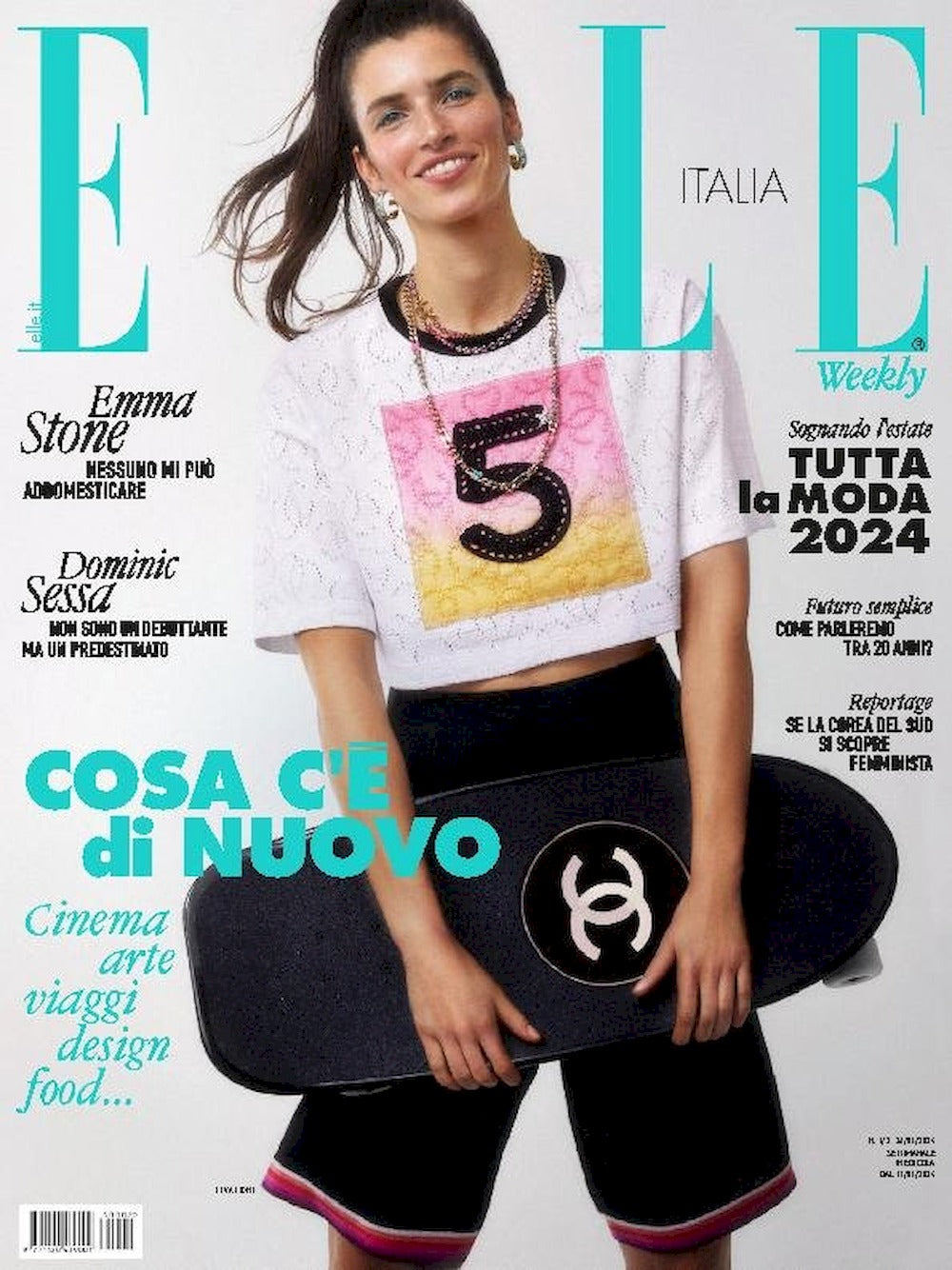 Elle Magazin Italien 2024-01 Eeva Lioni