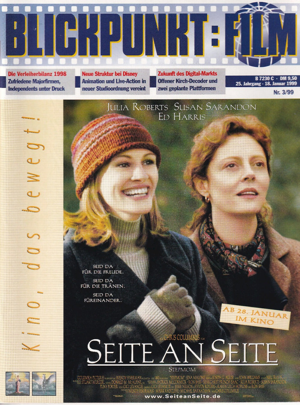 Blickpunkt Film Magazin Deutschland 1999-03 Julia Roberts Susan Sarandon