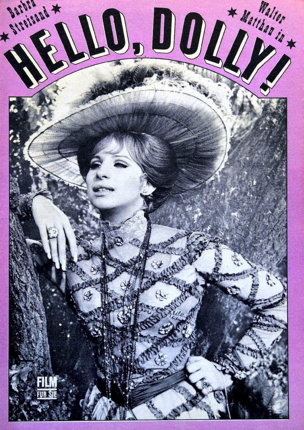 Film Für Sie Magasin Tyskland 1972-48 Barbra Streisand Walter Matthau Originalutgåva