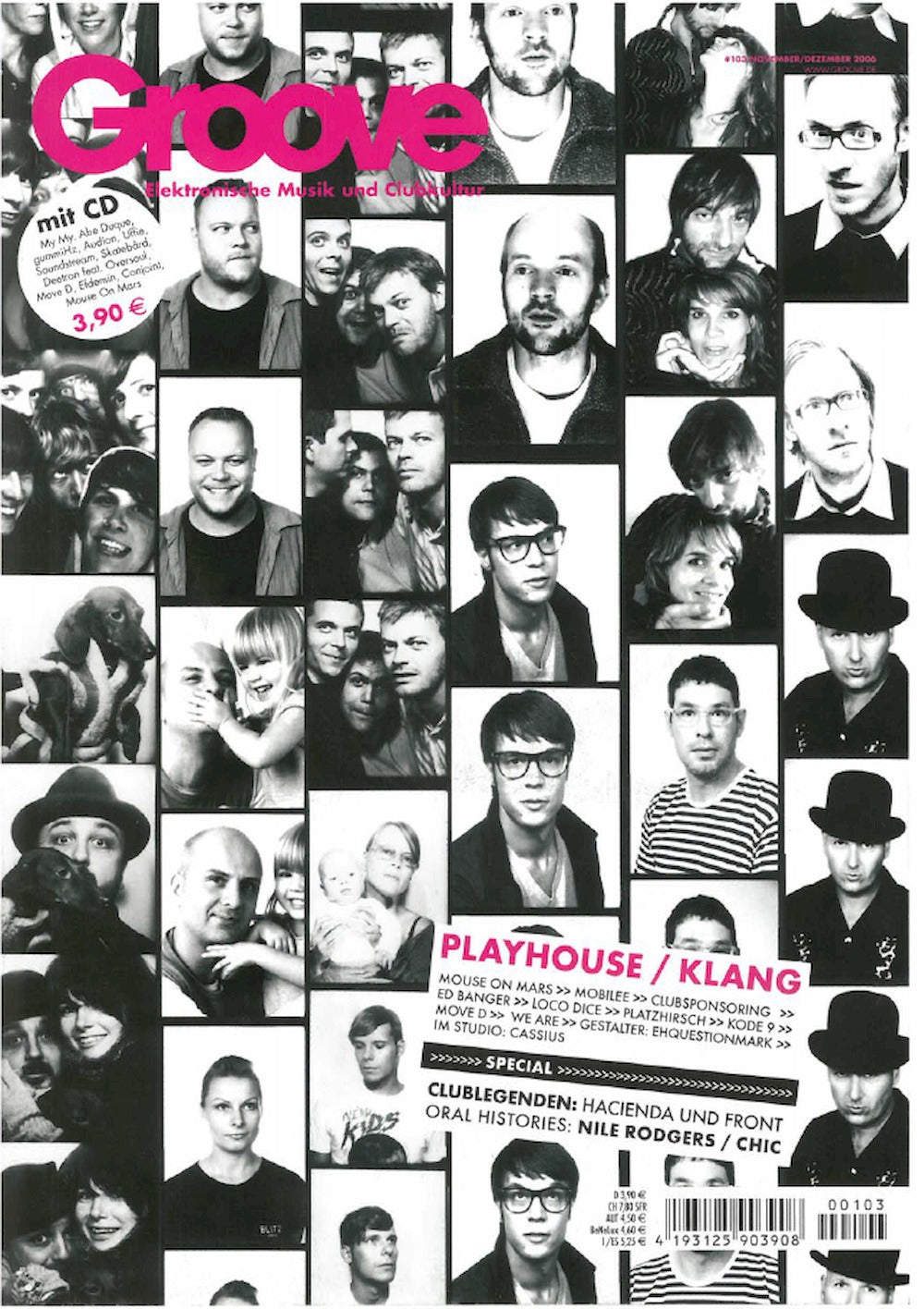 Groove Revista Alemania 2006 #103 Mouse On Mars Edición original