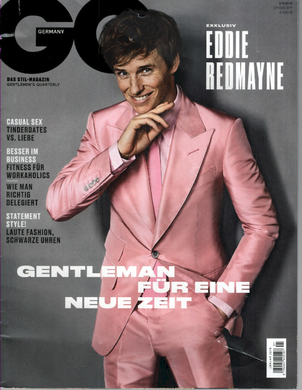 GQ Magasin Tyskland 2019-02 Eddie Redmayne ACCEPTABLE