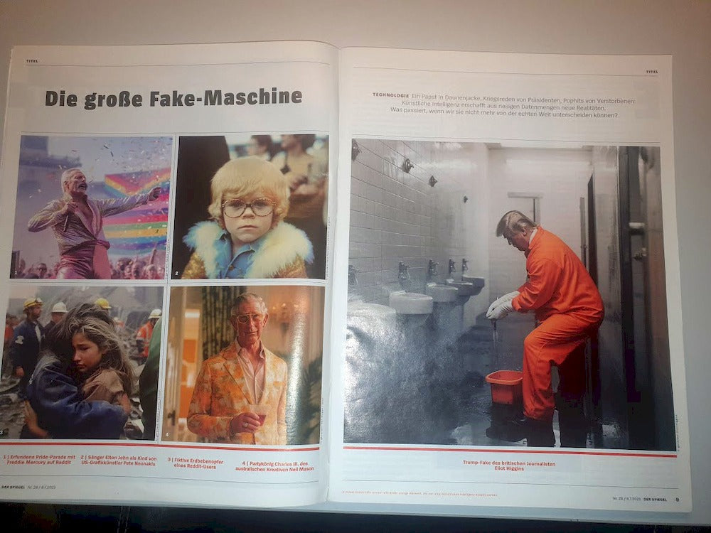 Der Spiegel Lehti Saksa 2023-28 Trump Quentin Tarantino