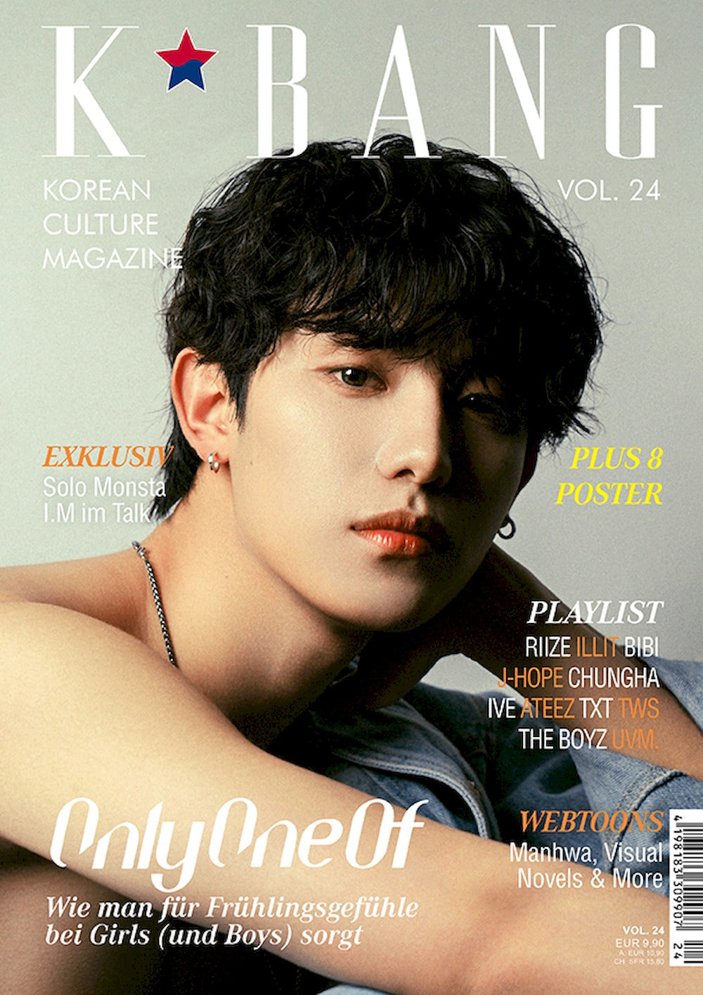 K*Bang Magazin Deutschland 2024 #24 Mill Edition Plus Photocard Set Mega Poster + Poster