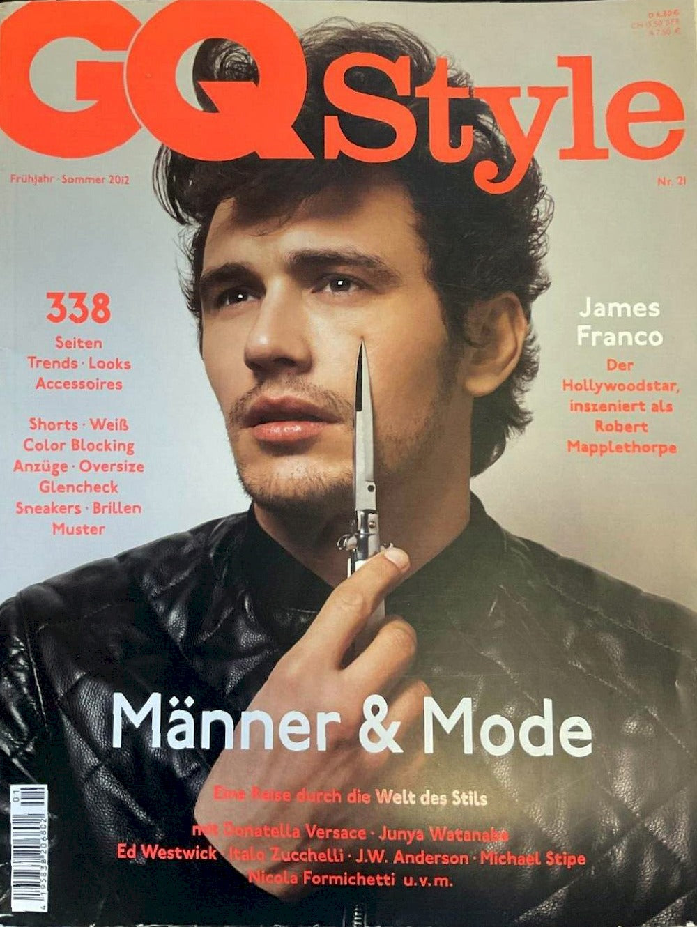 GQ Style Magazine Germany 2012 #21 James Franco Original Print Issue