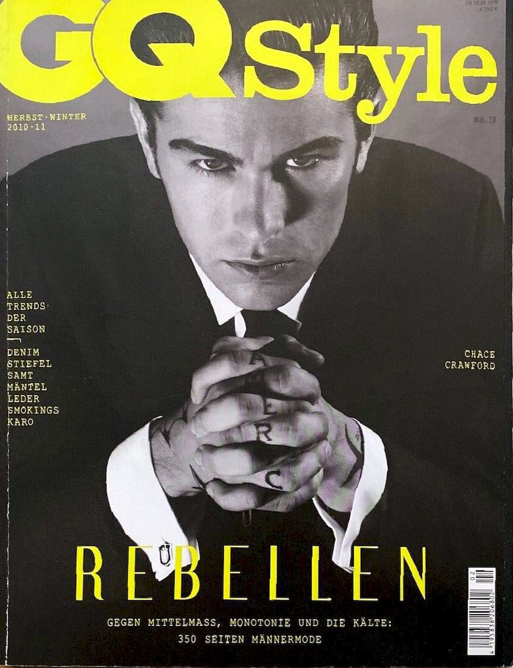 GQ Style Magazin Deutschland 2010 #18 Chace Crawford